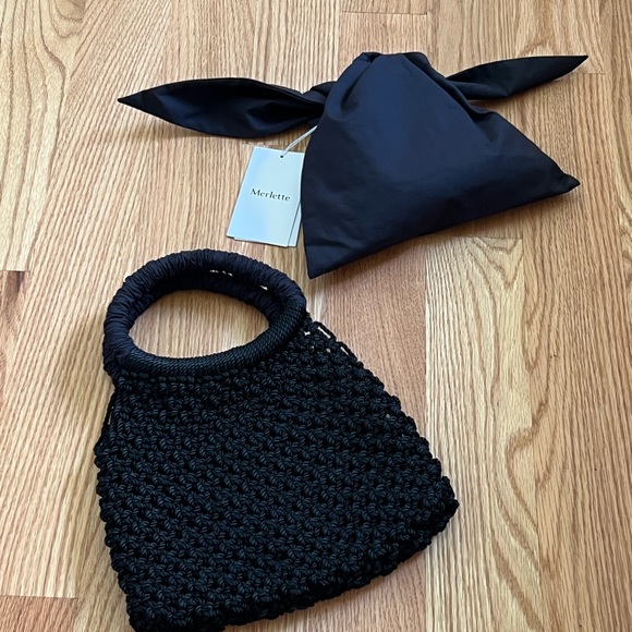 Merlette handbag in black - Picture 5 of 8